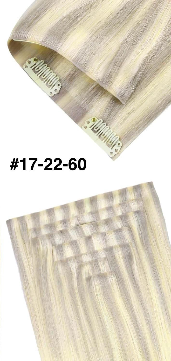 Invisible Clip-Ins – 150g, 22”