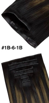 Invisible Clip-Ins – 150g, 22”