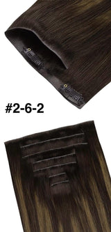 Invisible Clip-Ins – 150g, 22”
