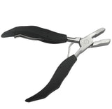 Black Flat Shape Plier with Small Grooves