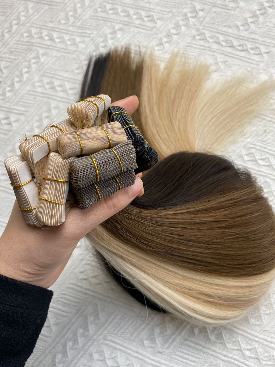 Tape in on sale hair extensions queens